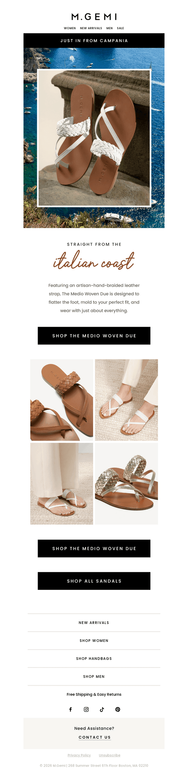 A New Handwoven Sandal