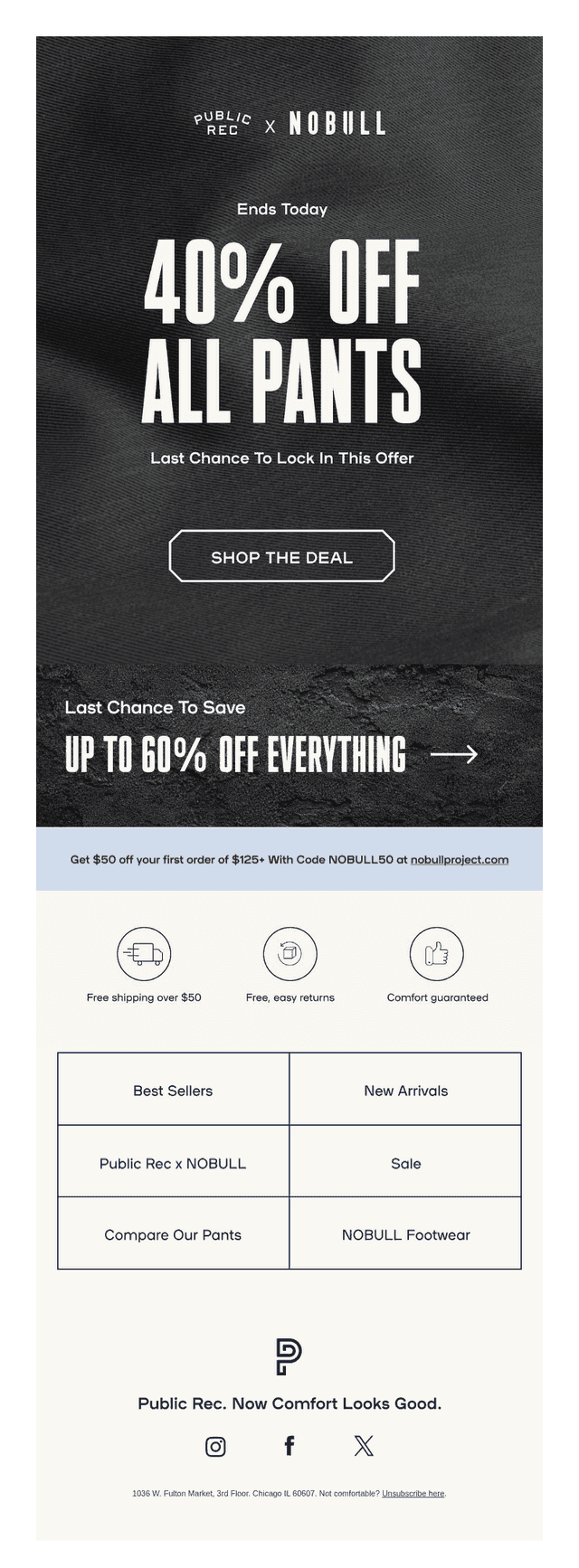 Best & Final: 40% Off Pants Ends Today