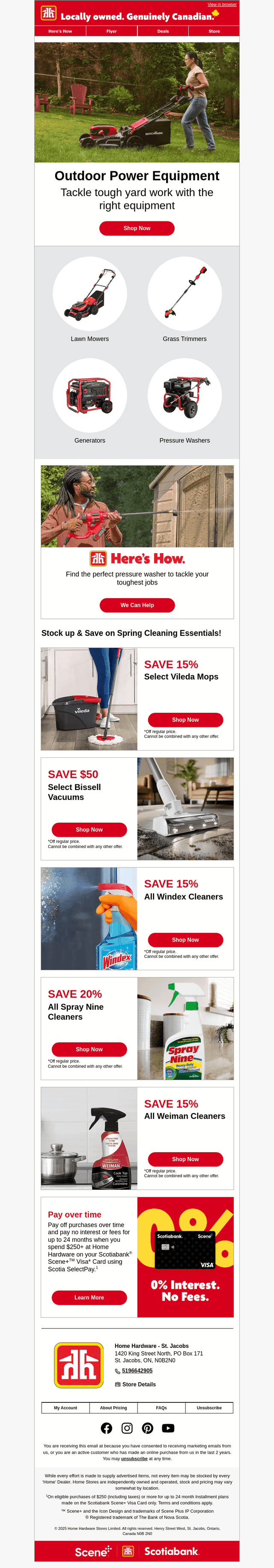 Make outdoor work effortless