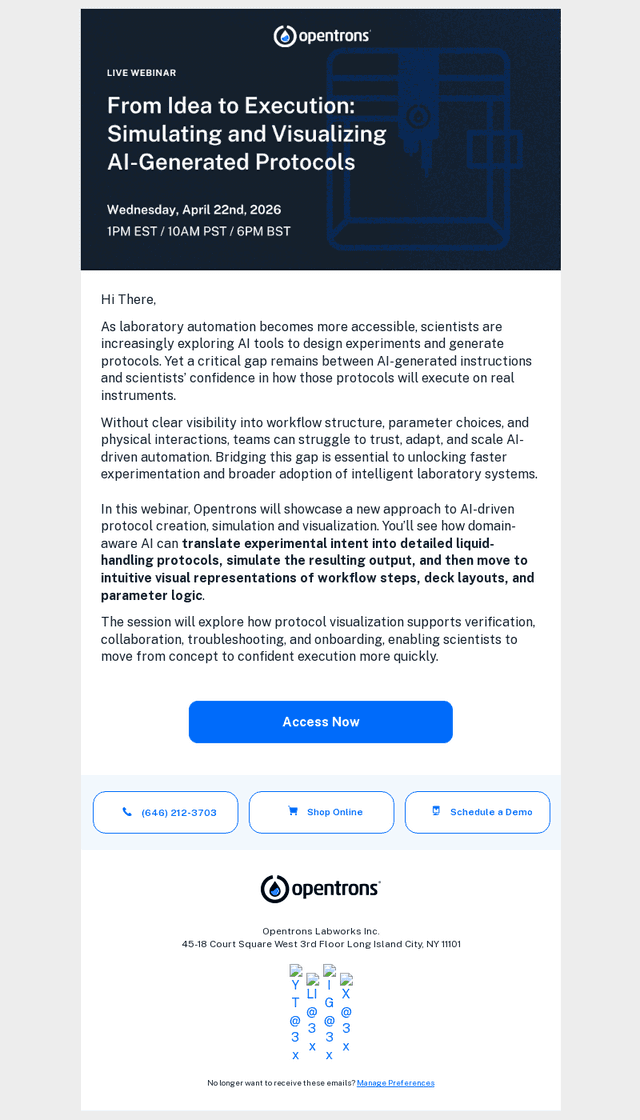 [Upcoming Webinar] From Idea to Execution: Simulating and Visualizing AI-Generated Protocols