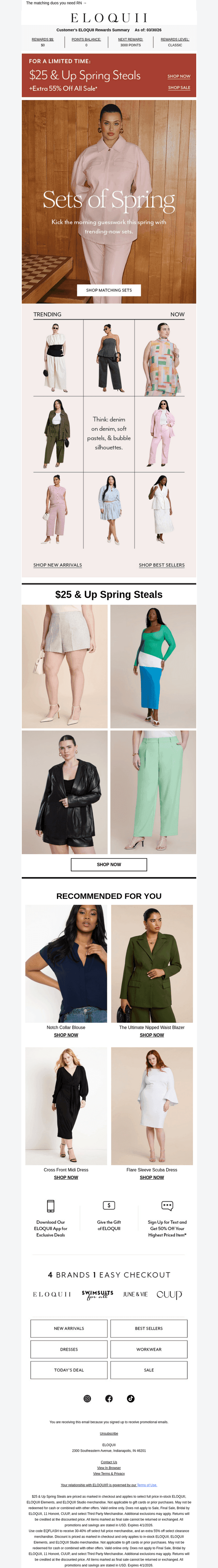 Spring's must-have sets 🤍