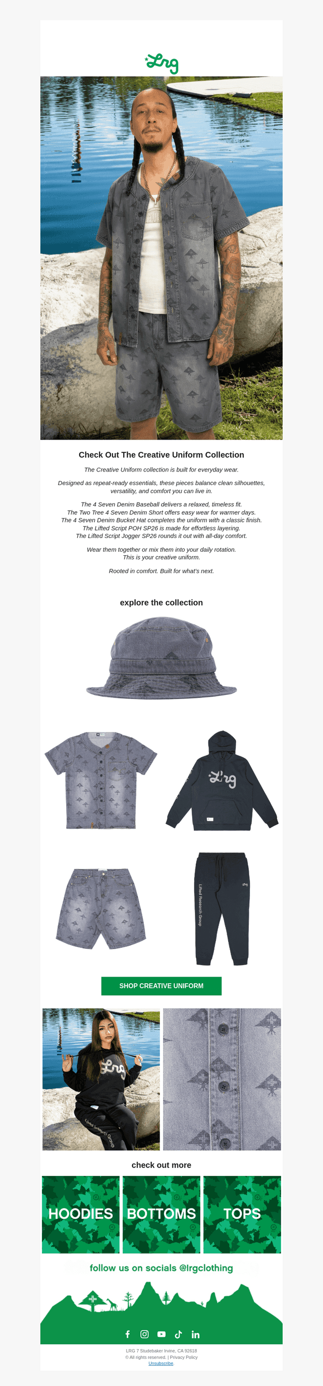 Check Out The Creative Uniform Collection