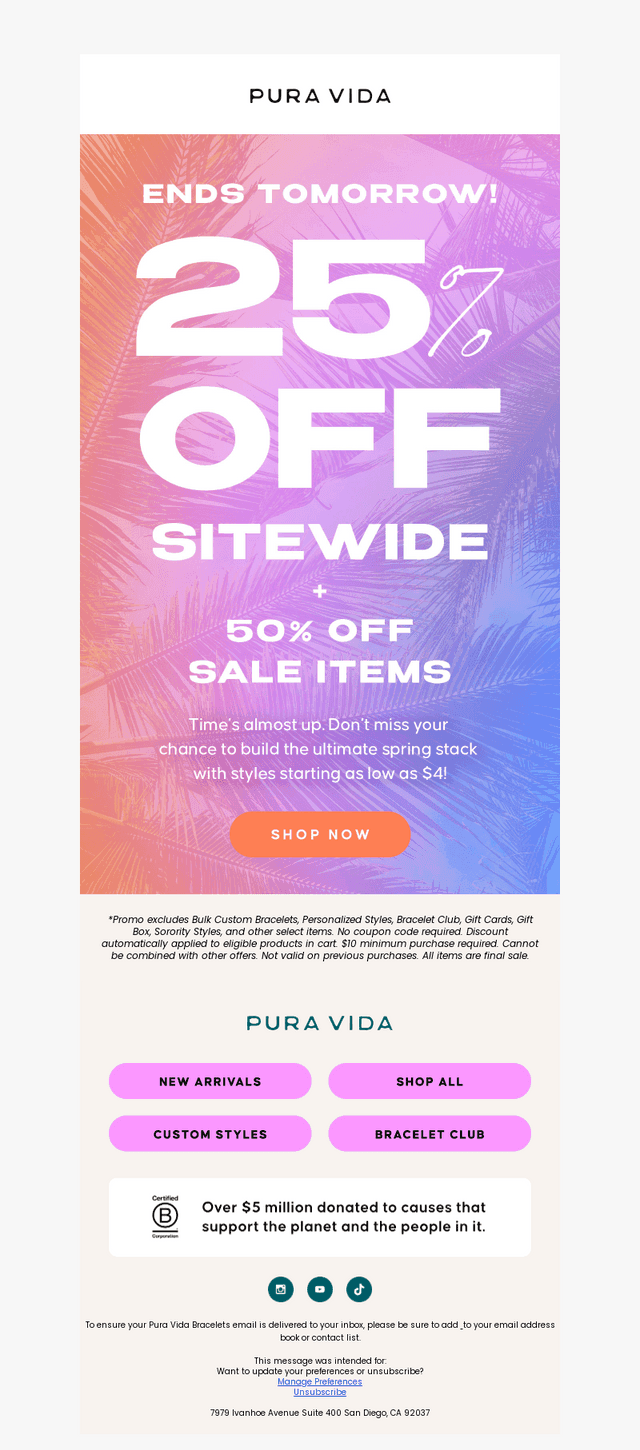 Wait… ends TOMORROW?! 👀