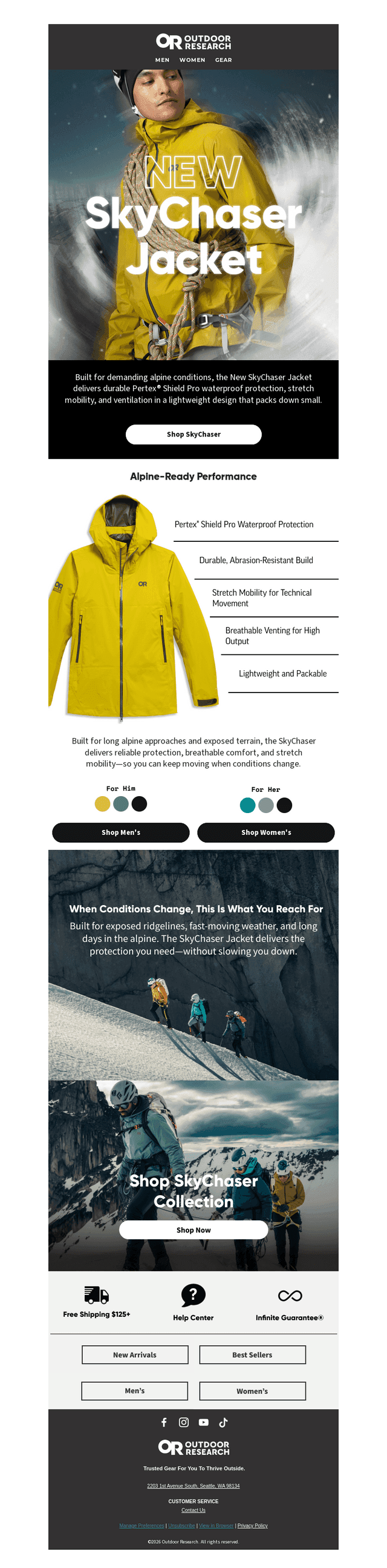 Meet the New SkyChaser Jacket