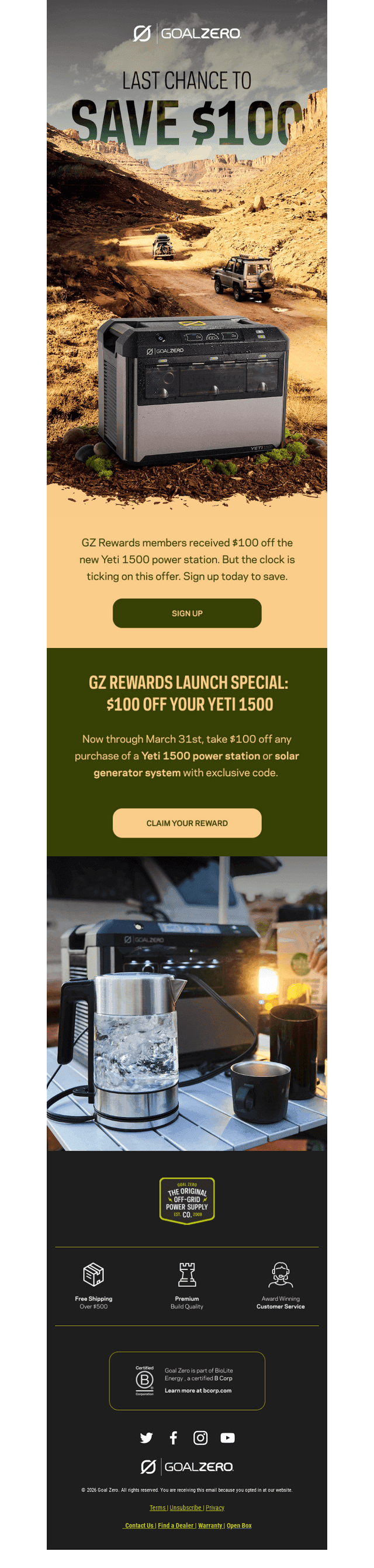 Join GZ Rewards for Exclusive Discounts