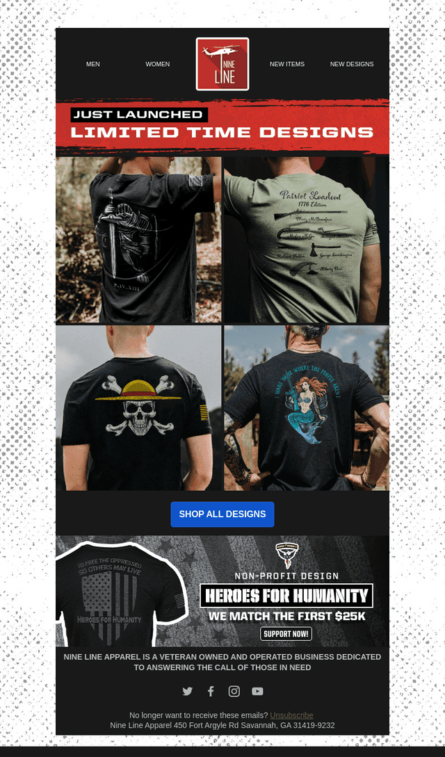Check Out Our Newest Designs!