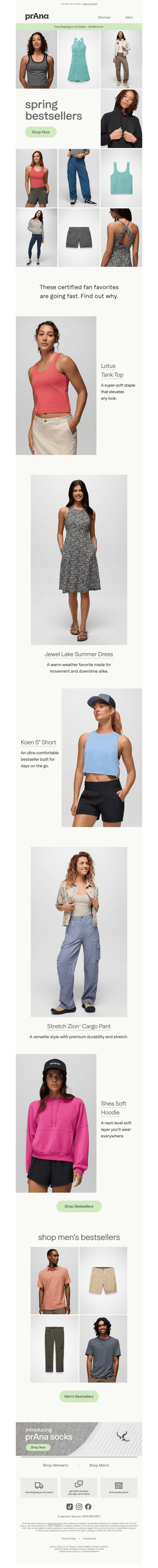prAna email from Tue, Mar 31, 2026