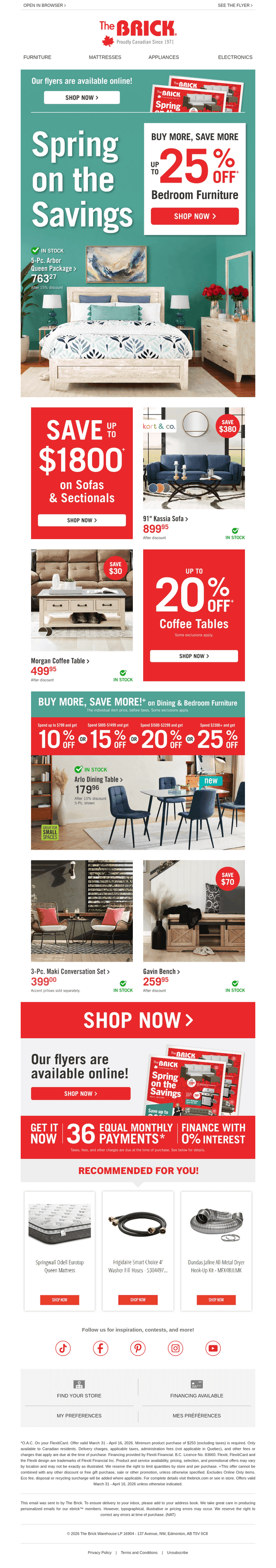 Don’t Miss These Spring Savings 🌷