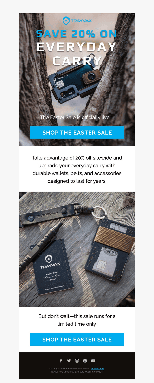 Trayvax email from Tue, Mar 31, 2026