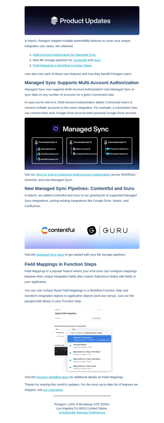 Paragon email from Tue, Mar 31, 2026