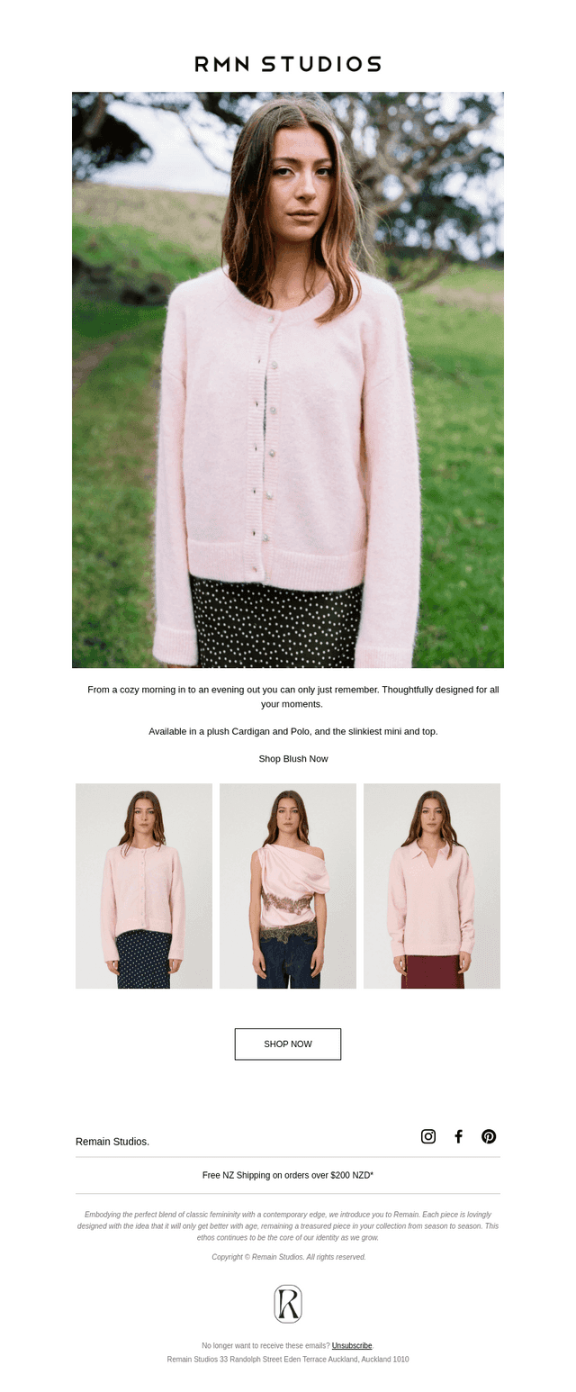 SHOP NOW : Blush 🩷