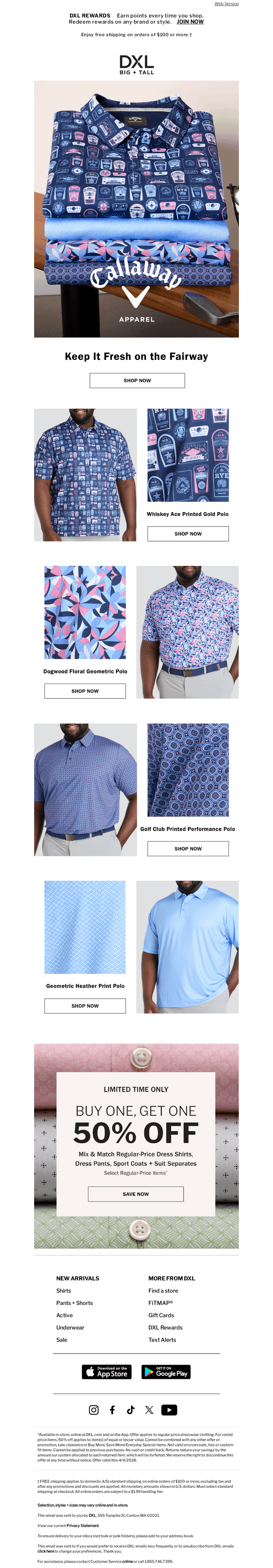 Swing Into Style: Callaway’s Bold Spring Prints Are Here.
