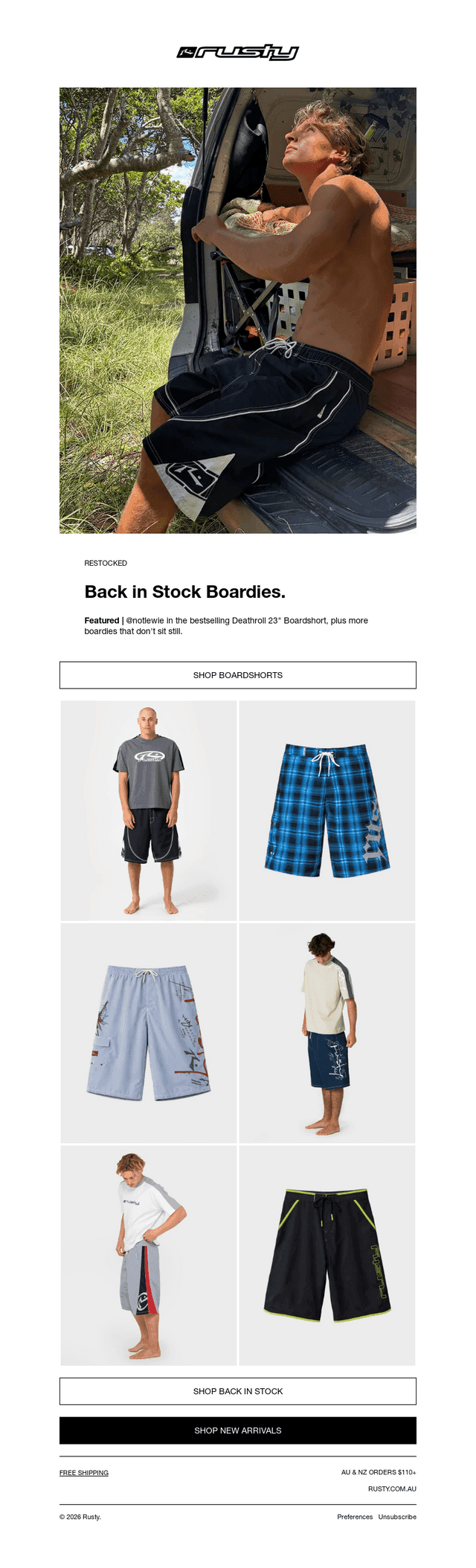 RESTOCKED | Deathroll 23" Boardshort