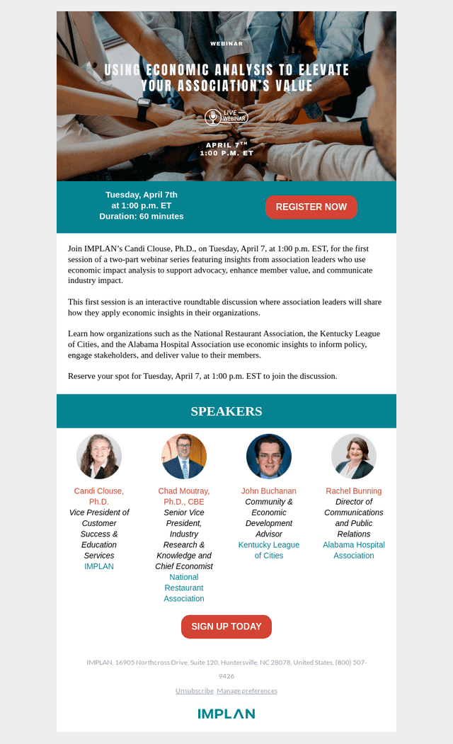 Hear How Leading Associations Use Economic Impact Analysis