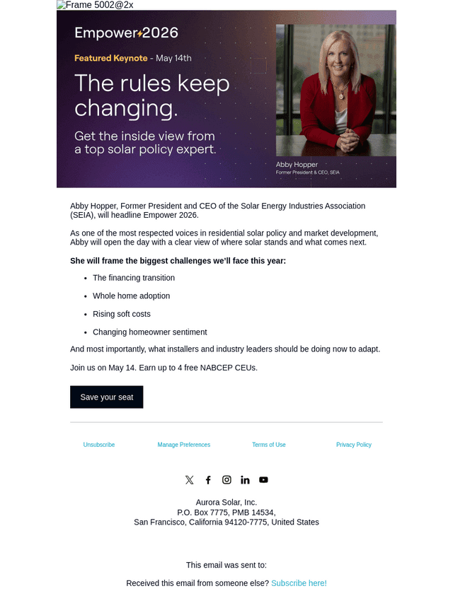 Abby Hopper headlines Empower 2026