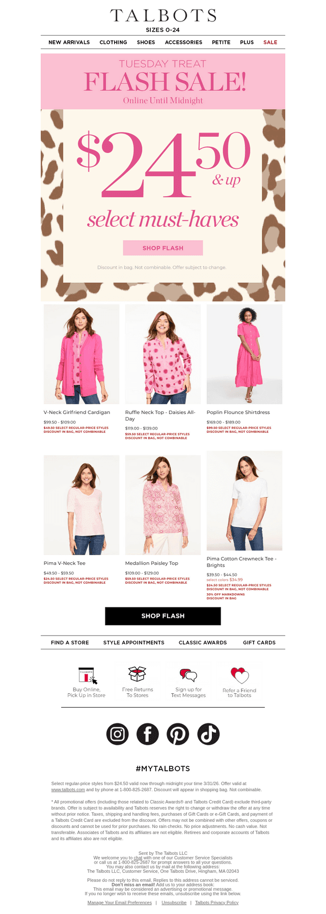 ⚡FLASH SALE ⚡ $24.50 & up select must-haves