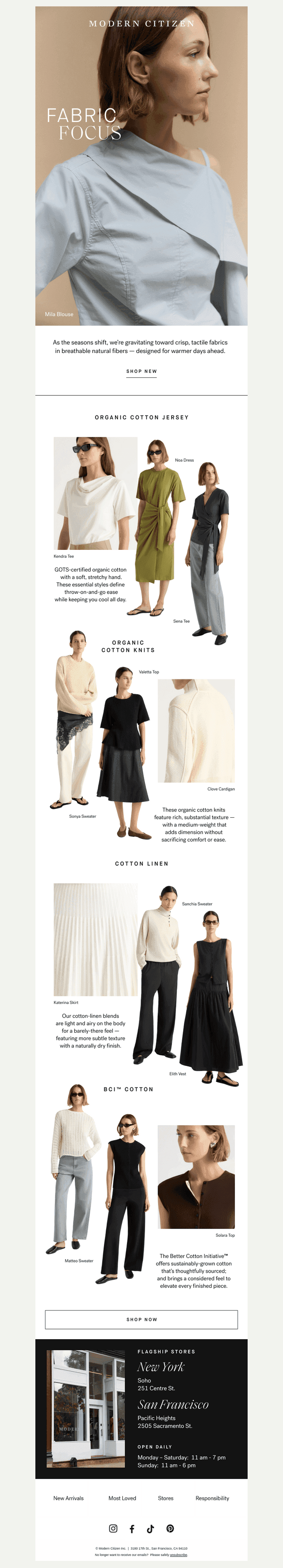 Your spring fabric lineup is here