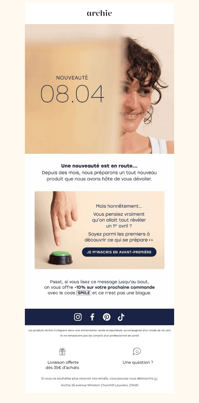 On ne vous a encore rien dit…