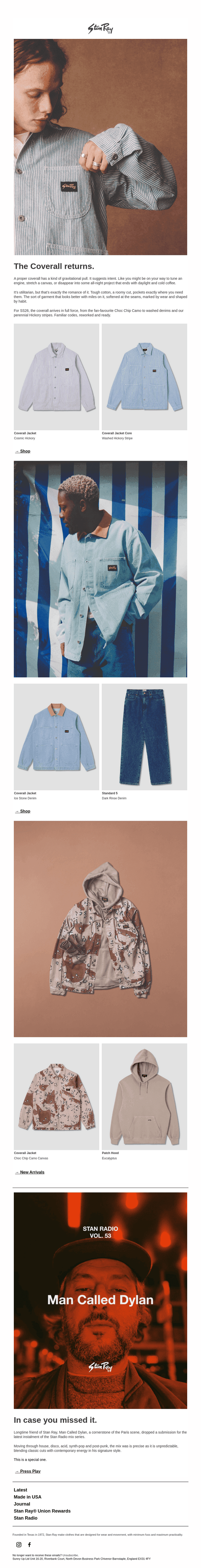 The Coverall Returns