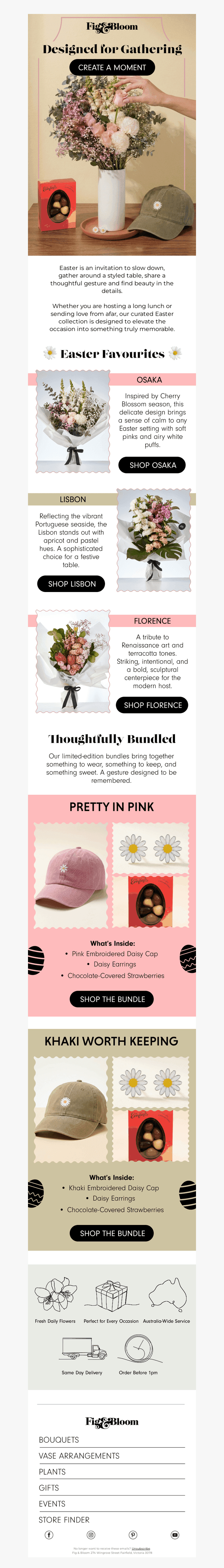 Fig & Bloom email from Wed, Apr 1, 2026