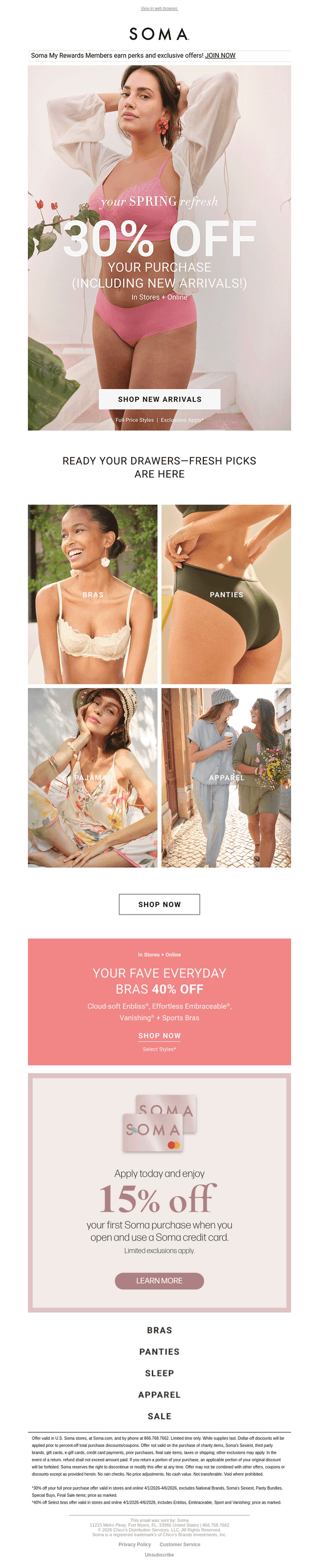 No Joke! 30% off your purchase
