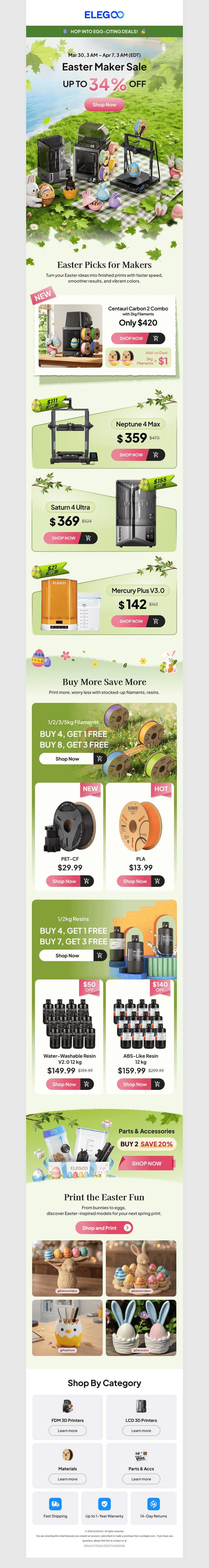 🐣Easter Savings Just for You!