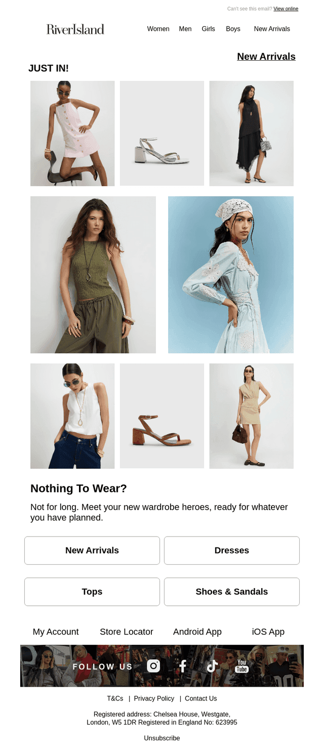 1288 new styles just arrived