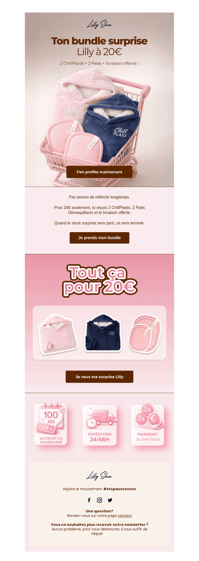 Ton bundle surprise Lilly à 20€