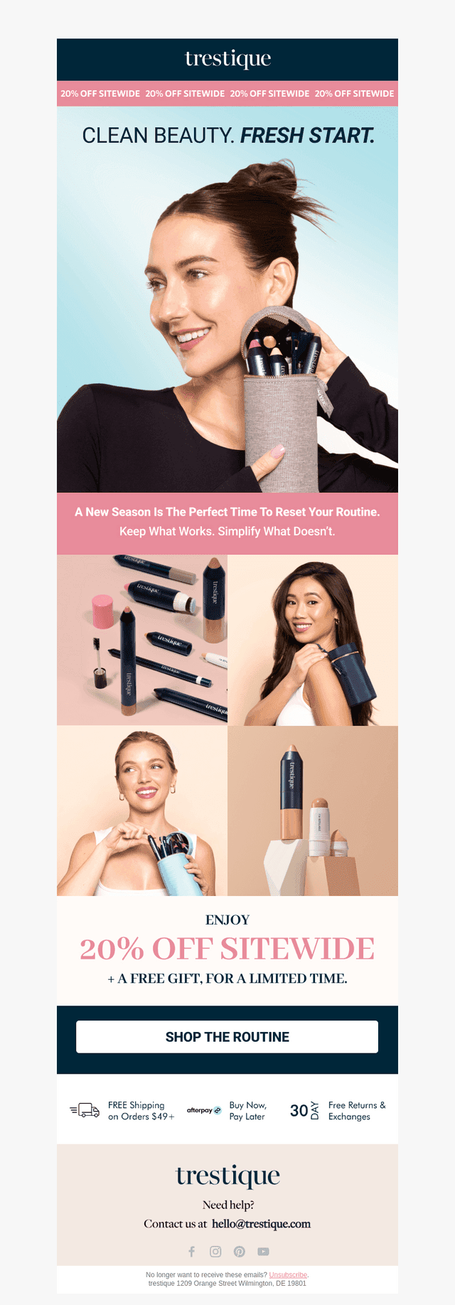 20% Off Sitewide + Free Gift!