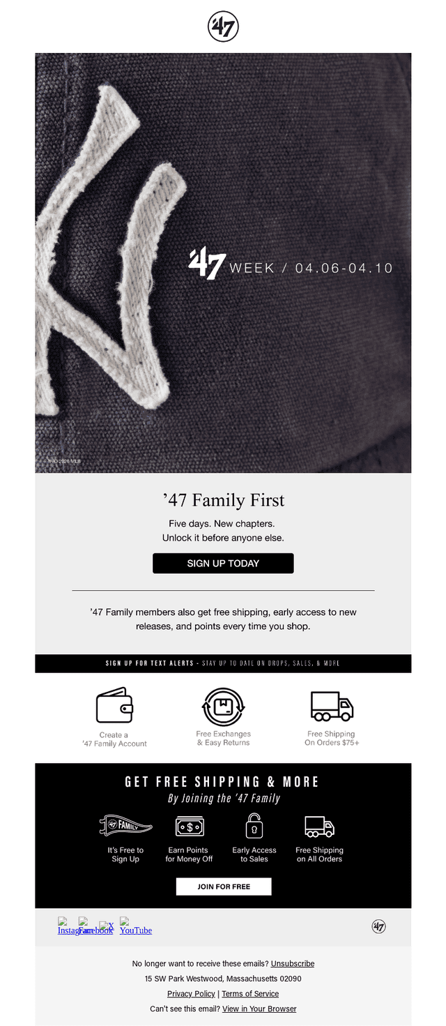 '47 Week is Coming: Unlock it First