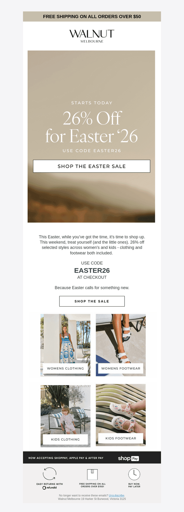 Easter Sale is live now!