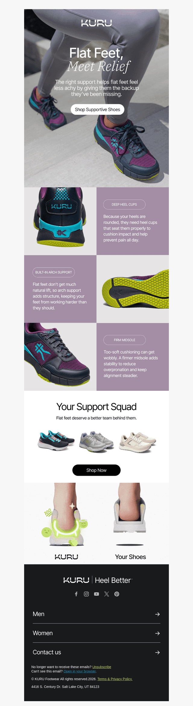 The Support Flat Feet Have Been Missing