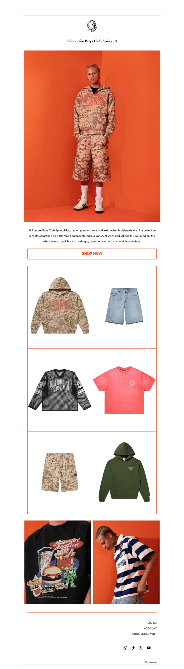 Billionaire Boys Club email from Thu, Apr 2, 2026