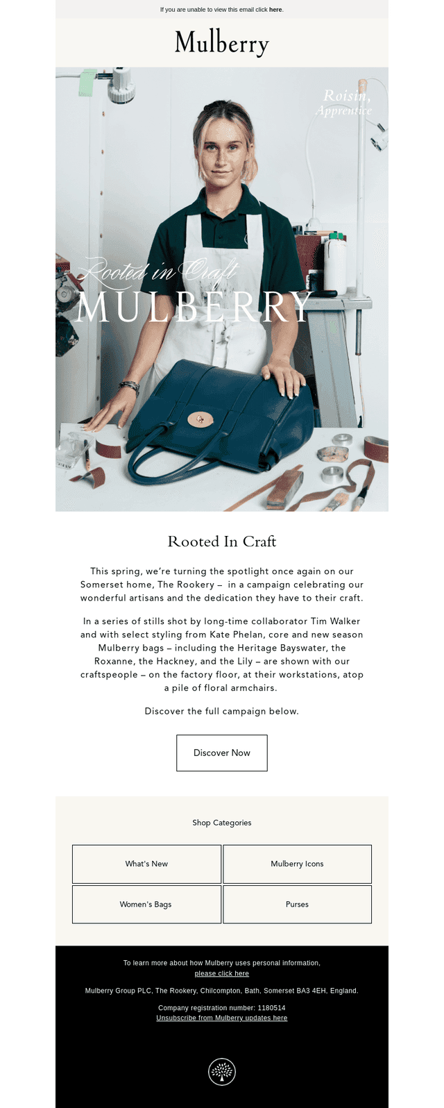 Mulberry: Rooted in Craft