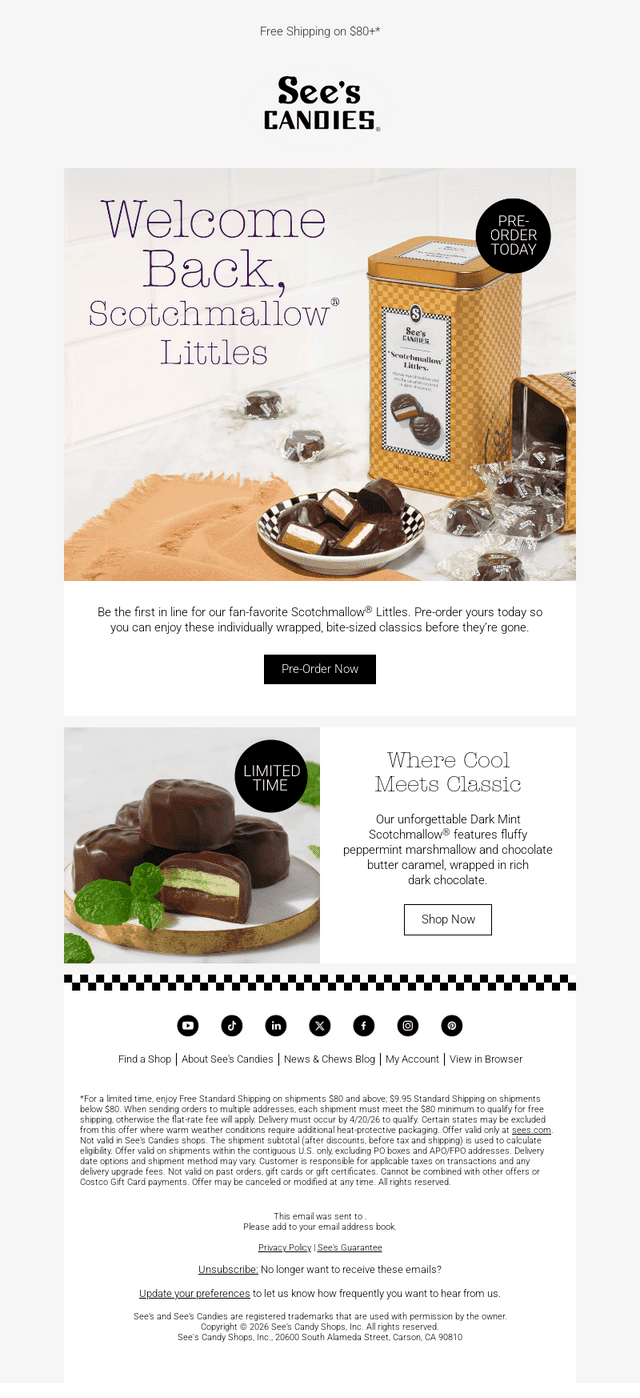 Pre-Order Scotchmallow Littles Today