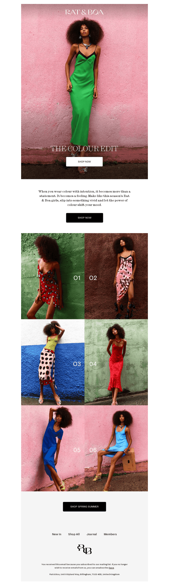 The SS26 Colour Edit