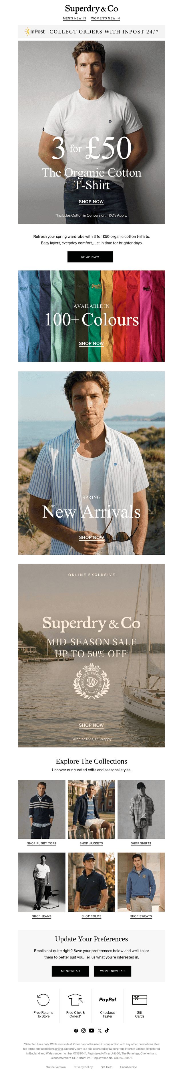 3 For £50: The T-Shirt Edit