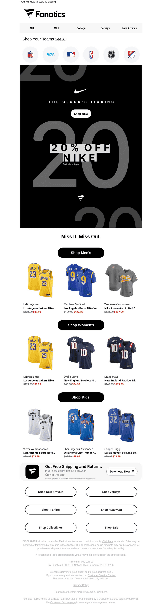 Take 20% Off Nike Before It’s Gone