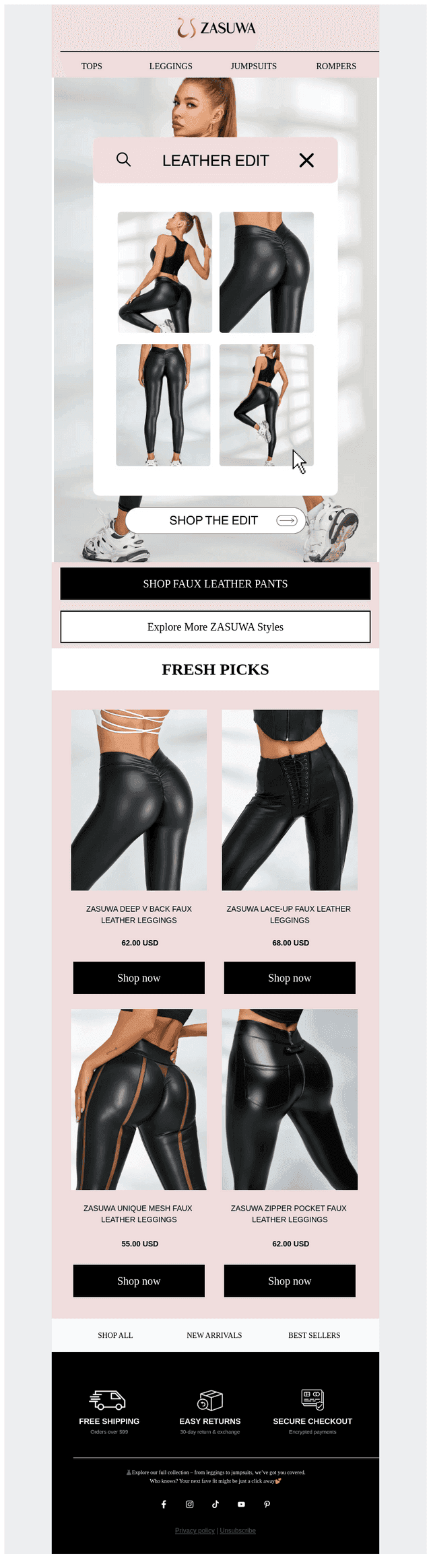 Faux Leather, Real Attitude