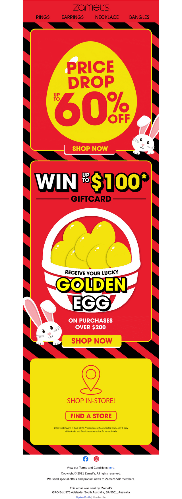 , EGG-stra 10% off catalogue items!