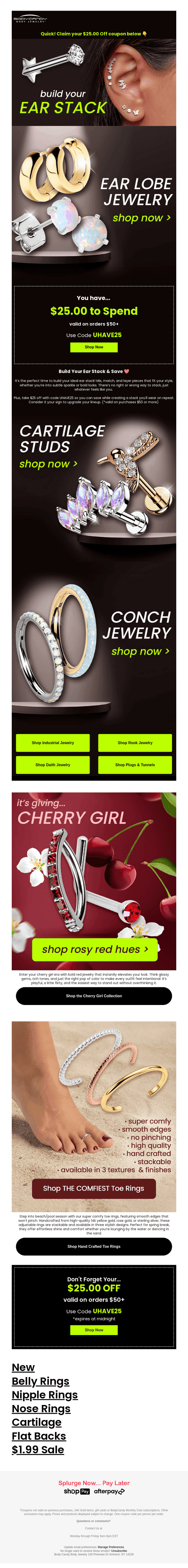 Hurry! Unlock your $25 code