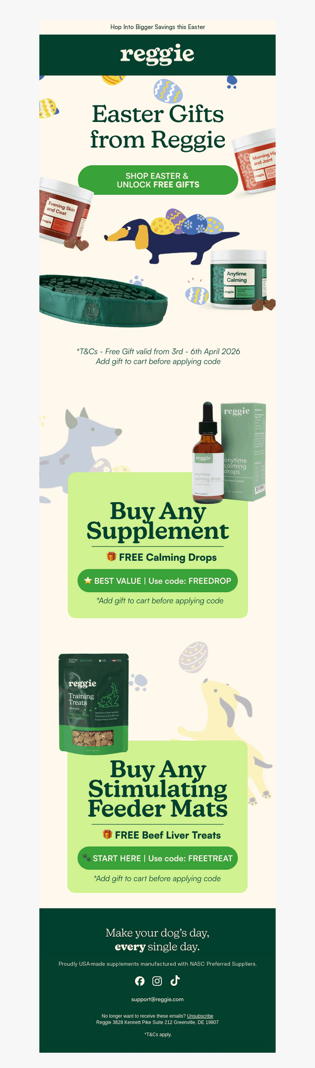 A little Easter surprise GIFT for your pup 🐣