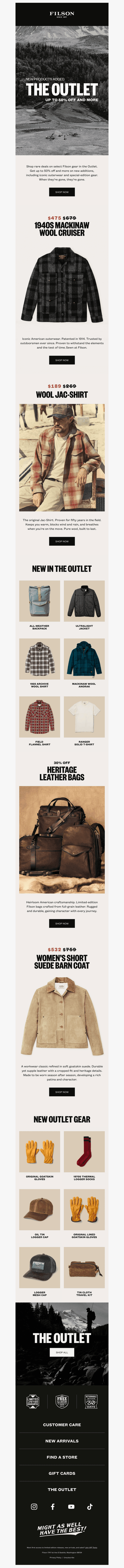 The Outlet: New Spring Additions