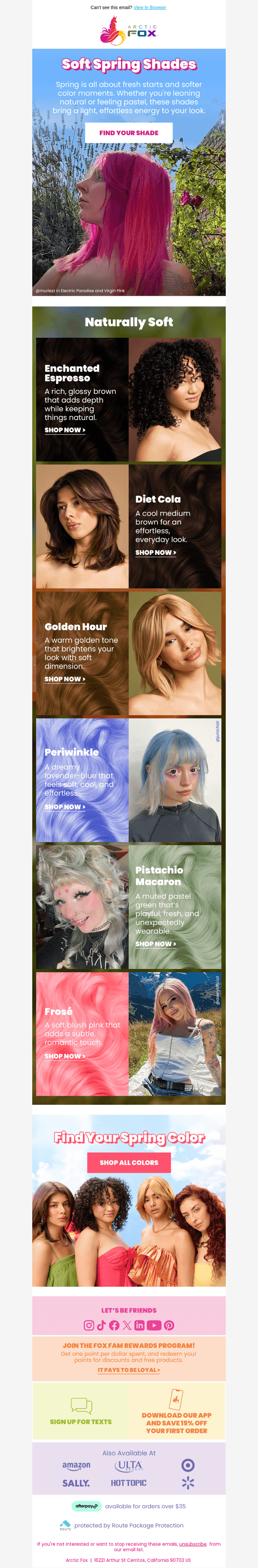 Soft Shades for Spring