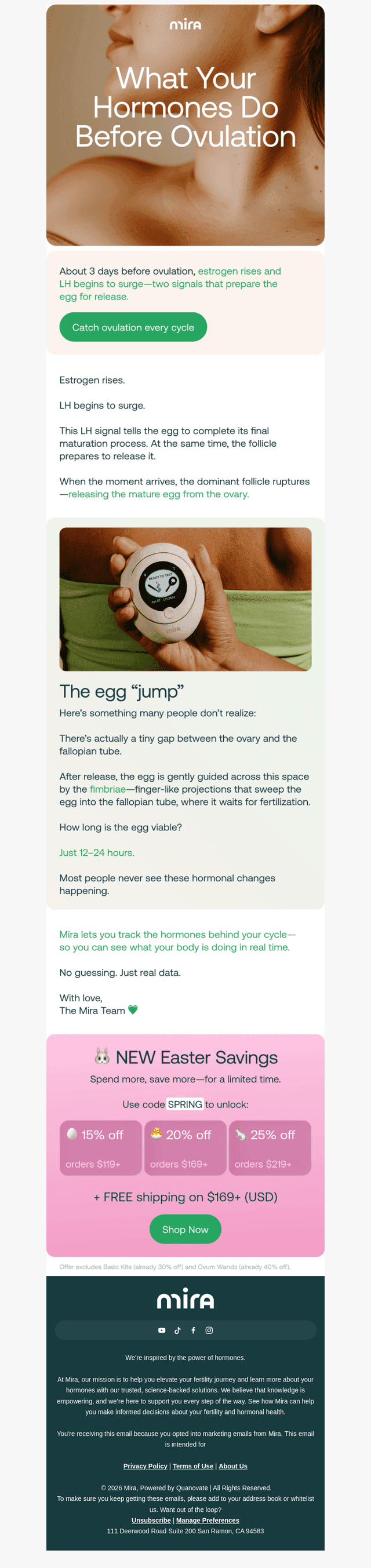 Your Hormones Do This 3 Days Before Ovulation 💚