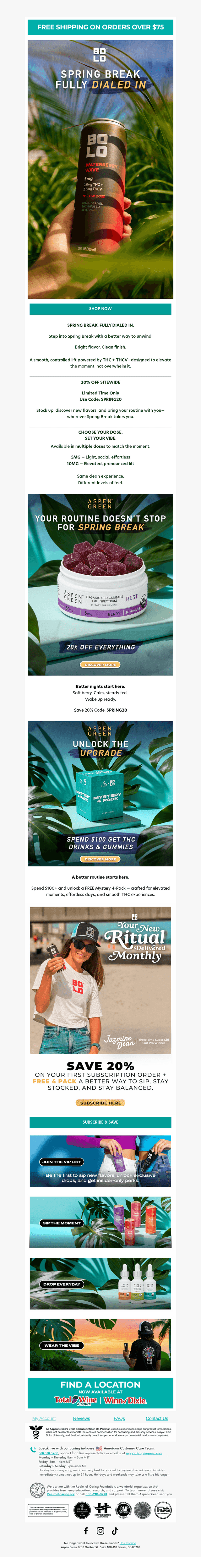 20% Off Sitewide. Limited Time Only. 🌴
