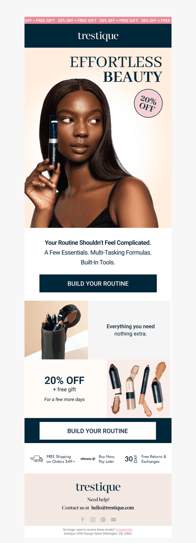 Spring Into Effortless Beauty - 20% off