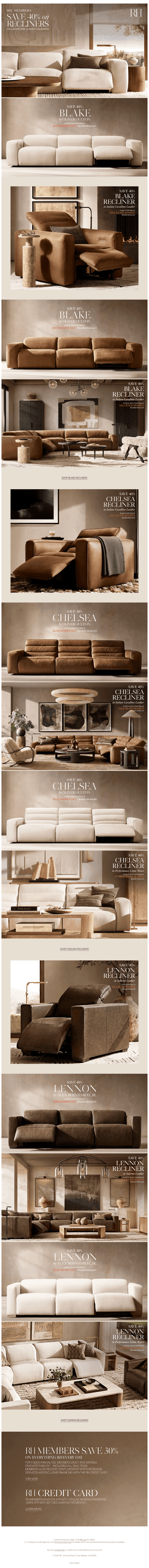 Enjoy 40% Off Select Recliners for a Limited Time