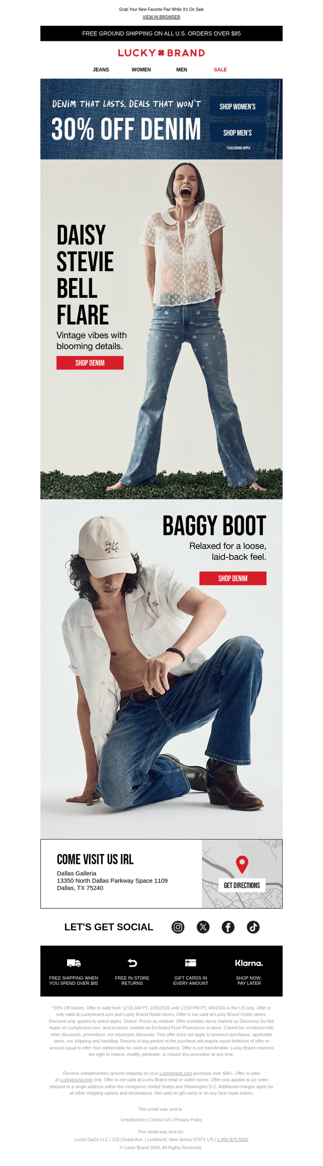 Retro Denim Is Back (Plus 30% OFF!)