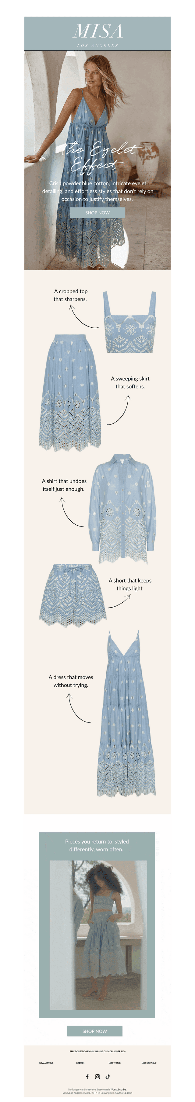 THE EYELET EFFECT